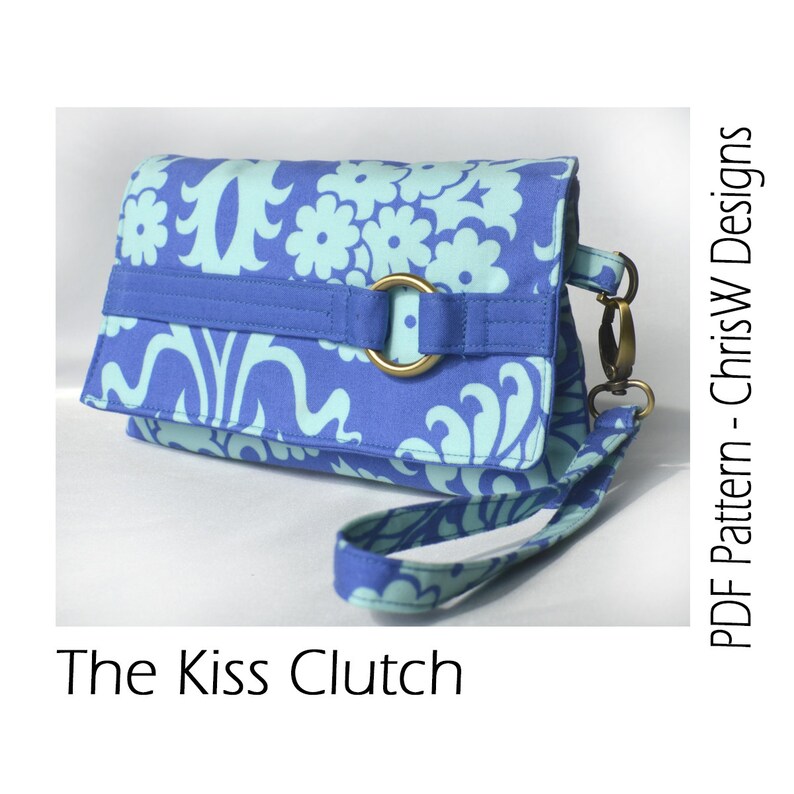Clutch Wristlet Sewing Pattern Qick and Easy Weekend Sew by Etsy