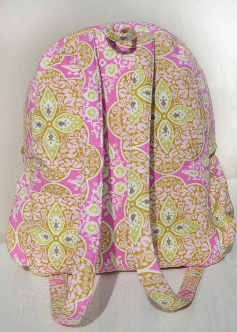 Lined Zippered Backpack PDF Sewing Pattern Amy by Chrisw Etsy