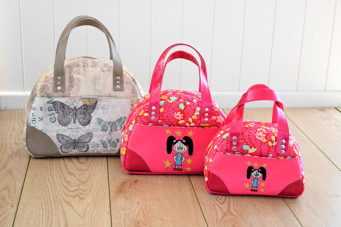 Bowler Bag Pattern Designer Sewing Patterns by Chrisw Etsy