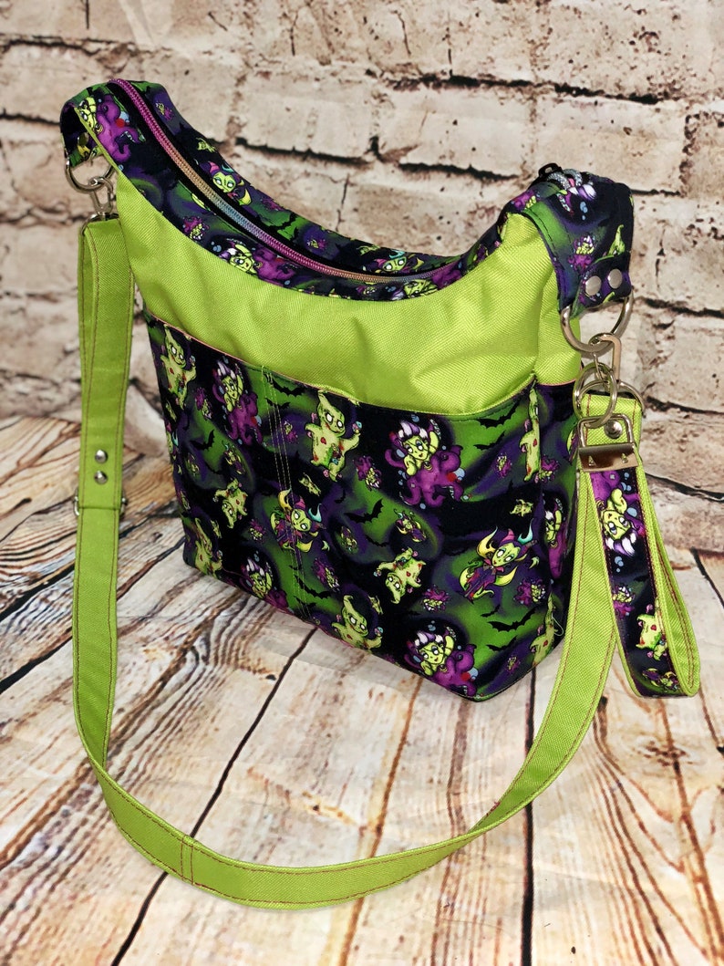 Hobo Handbag Snazzy Slouch PDF Sewing Pattern ChrisW Designs Designer Bag Patterns image 9
