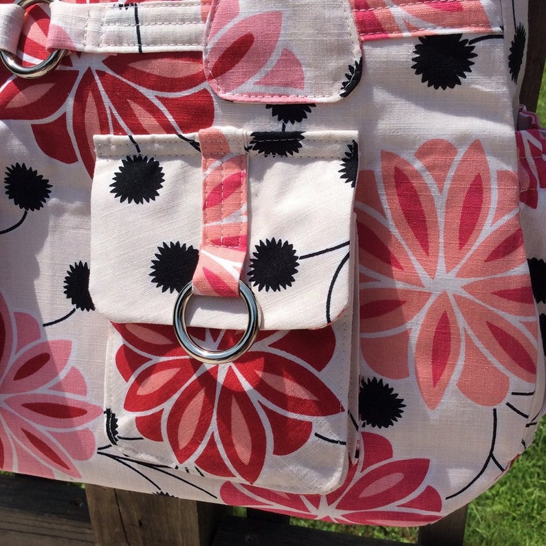Bag Sewing Pattern Olivia great handbag, hobo bag or nappy bag by ChrisW Designs image 3
