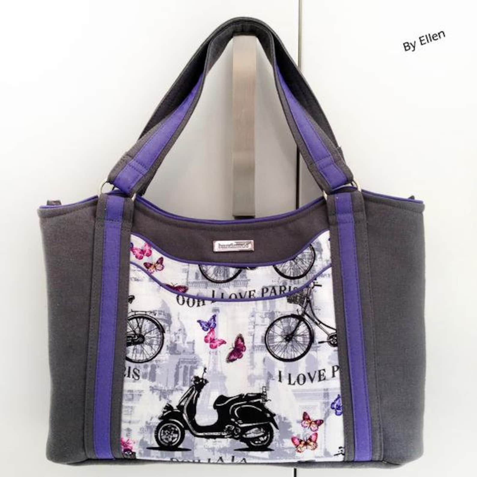 Designer Handbag Pattern PDF for Sewing Your Own Purse. Sugar and Spice by Chrisw Designs. Free