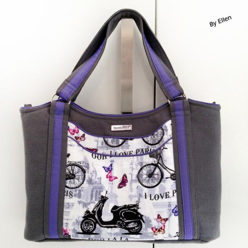 Designer Handbag Pattern PDF for Sewing Your Own Purse. Sugar Etsy