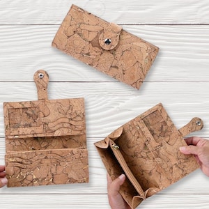 Wallet Pattern PDF -The Edgy Essence - For Raw Edge Fabrics, Includes SVG Files and PDF Templates