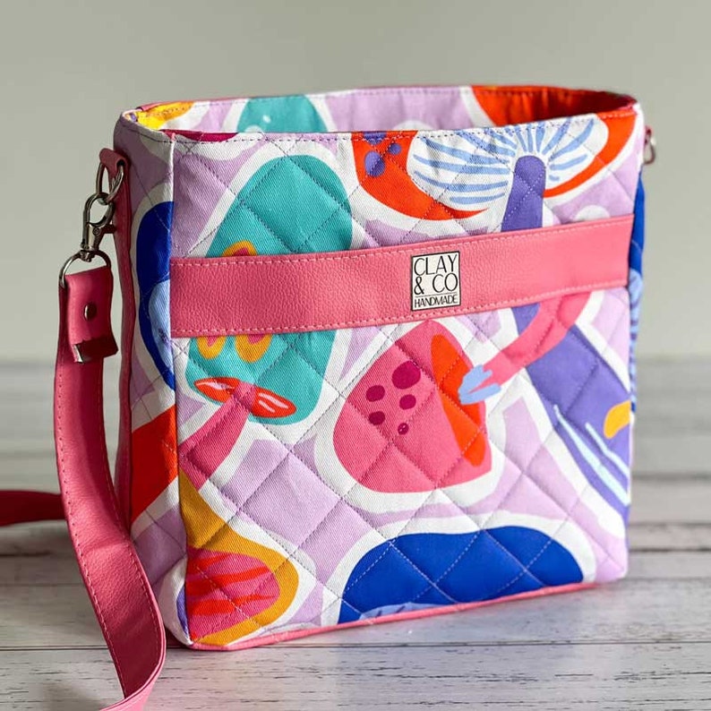 No Gap Top Zipper Closure Crossbody Bag Sewing Pattern (PDF Pattern) - Etsy