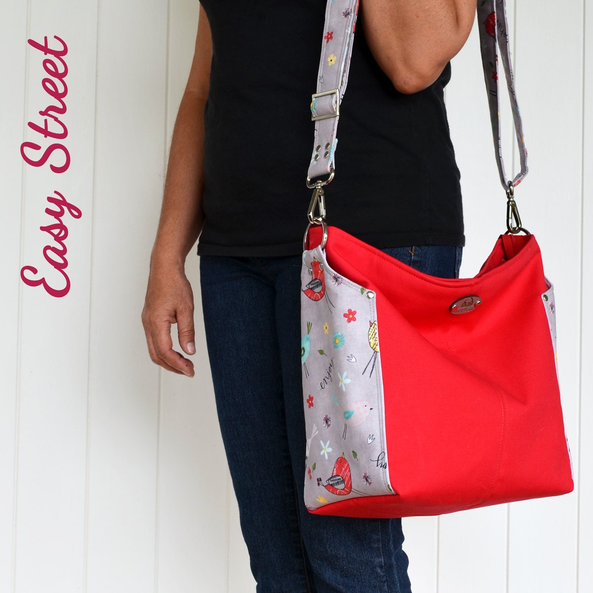 The Quick No-Zip Crossbody Bag PDF Pattern - Bag Sewing Patterns by ChrisW  Designs