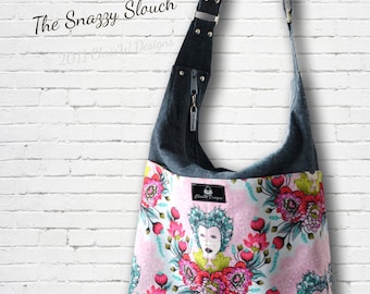 Hobo Handbag Snazzy Slouch PDF Sewing Pattern - ChrisW Designs Designer Bag Patterns