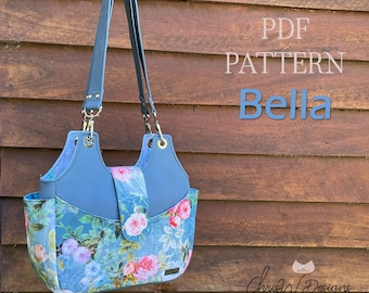 Bella PDF Handbag Sewing Pattern by ChrisW Designs