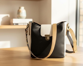 Crossbody Bag Sewing Pattern | Minimalist Travel Purse (PDF Pattern) Whisper