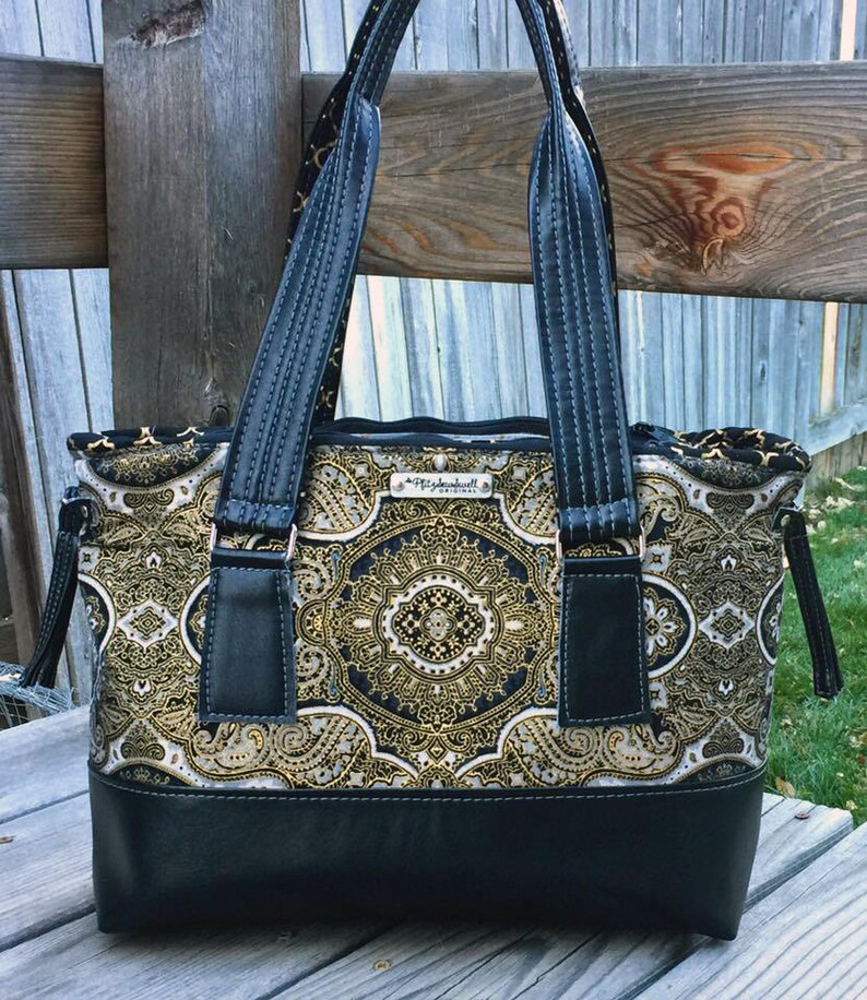 Designer Handbag Sewing Pattern With Lots of Pockets Chrisw Etsy Australia