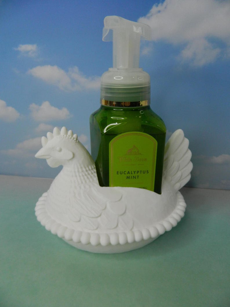 Porte-savon Poule sur son nid : déco de cuisine et de salle de bain de style campagnard image 3