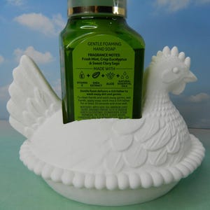 Porte-savon Poule sur son nid : déco de cuisine et de salle de bain de style campagnard image 5