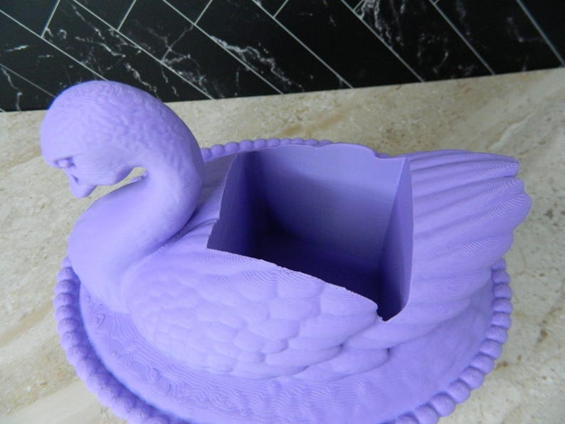 Swan on Nest-tvålhållare: Köks- och badrumsinredning i lantlig stil bild 5