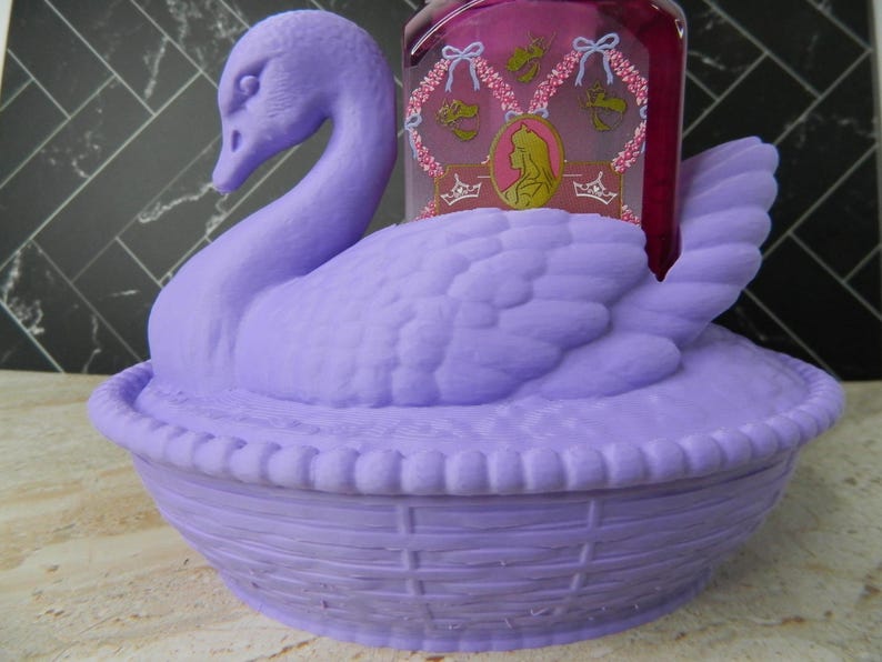 Swan on Nest-tvålhållare: Köks- och badrumsinredning i lantlig stil bild 3