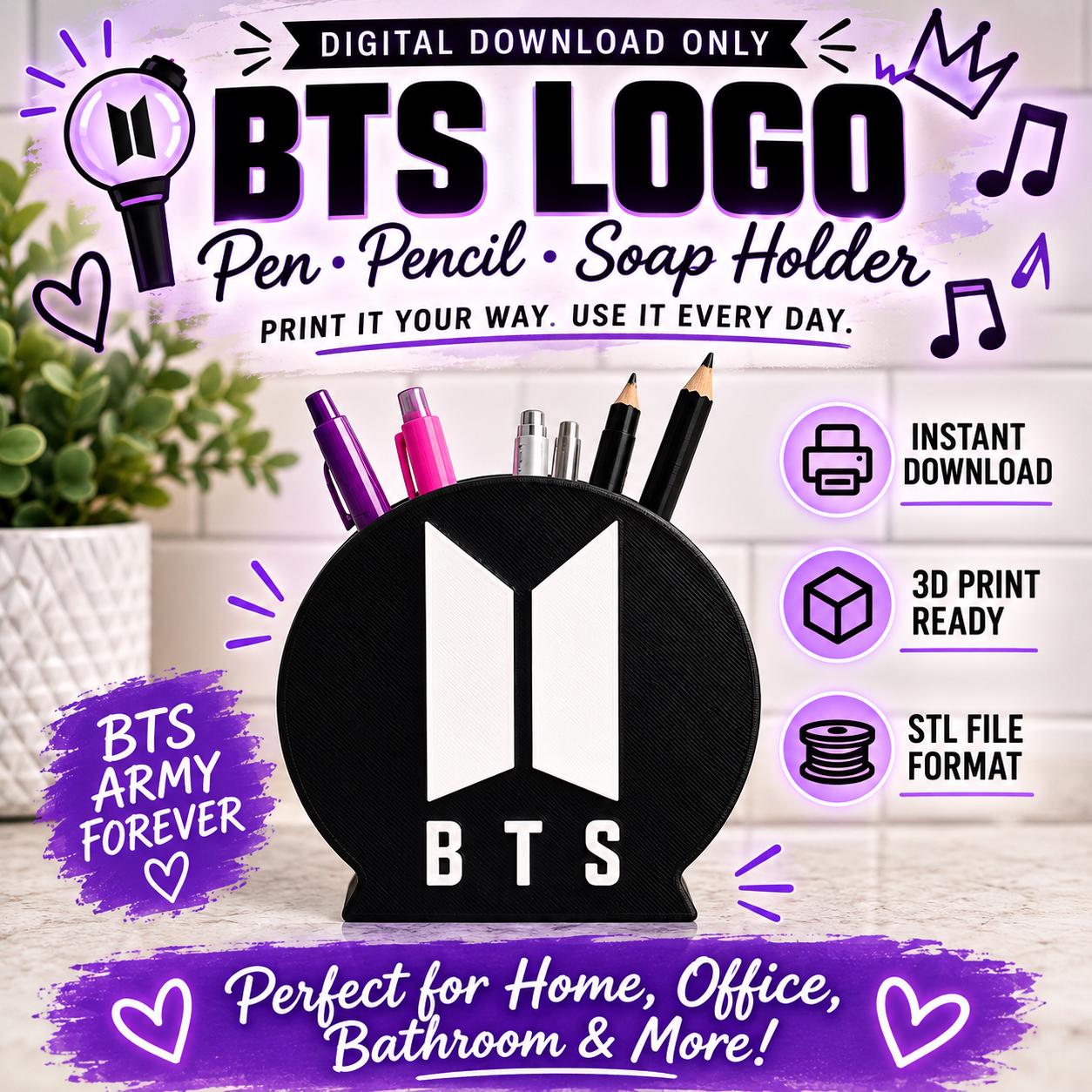 Bts Decor Office - Etsy