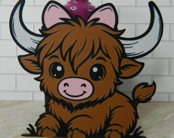 Highland Kuh Clip On Seifenhalter Hülse, Make-up Pinsel Stiftehalter (Bath & Body Works)