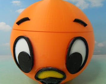 Décoration de bol à bonbons sur le thème Orange Bird Disney