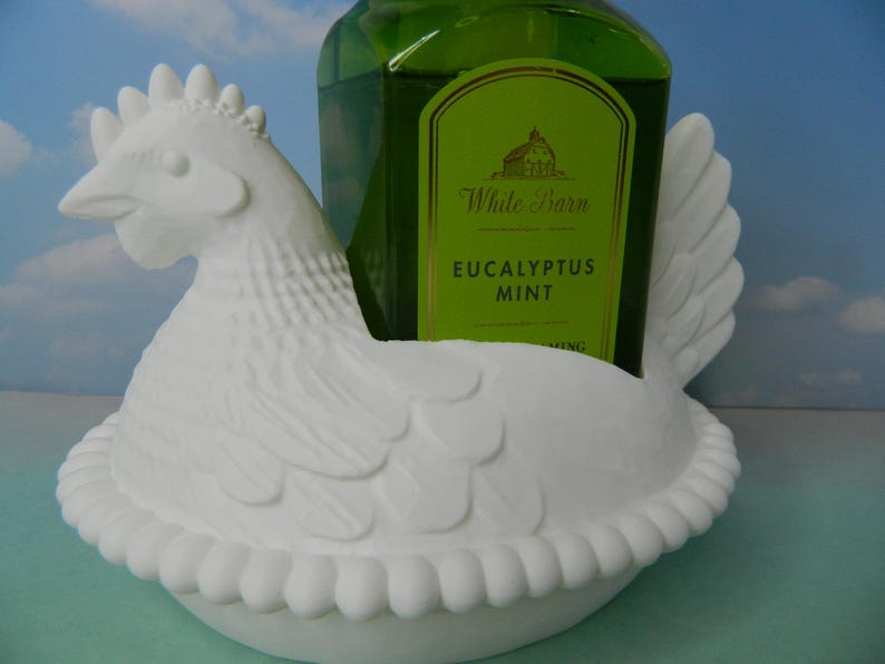 Porte-savon Poule sur son nid : déco de cuisine et de salle de bain de style campagnard image 1