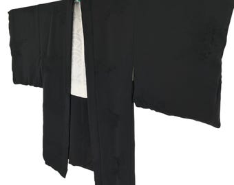 SAMURAI Men's Kimono Four Piece Set #1 Vintage MONTSUKI Hakama
