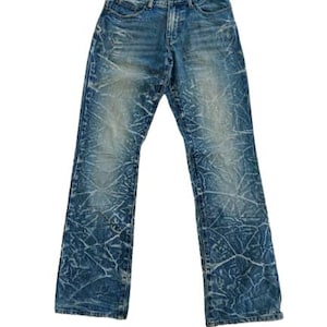 Vintage Sunlucas Flash Jeans Nice Style Blue Denim Japanese Brand