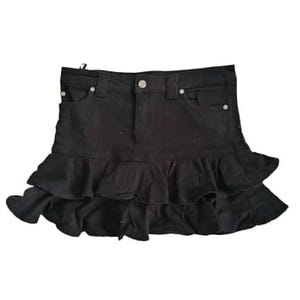 Vintage Jouer Aux Echecs Mini Skirt Nice Style