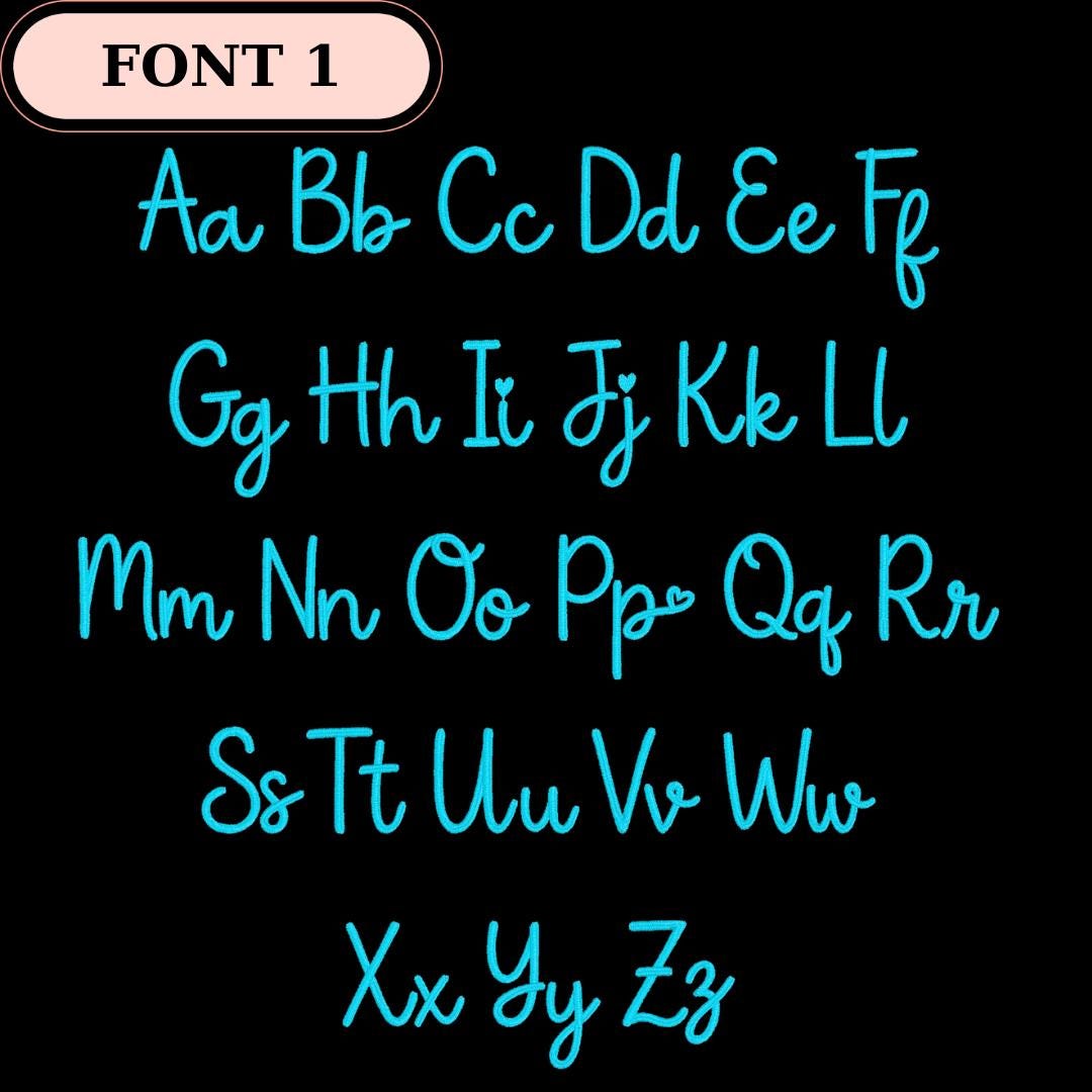 10 Embroidery Font Bundle - Handwritten Script and Block Alphabet ...