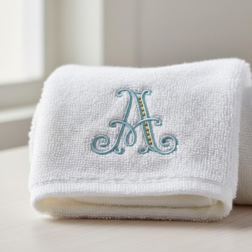Fishtail Monogram Embroidery Font, 6 Sizes 11 Formats + BX, Machine ...