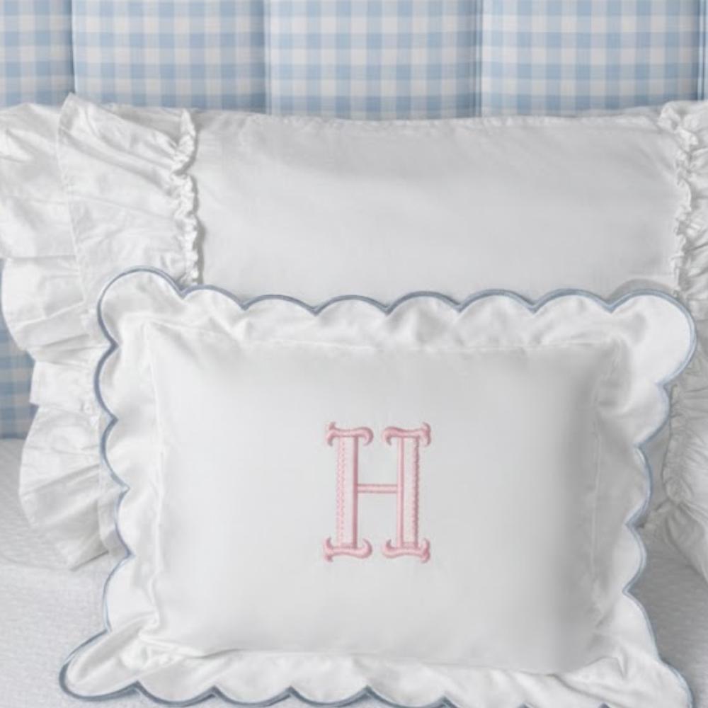 Fishtail Machine Embroidery Monogram Font in 6 Sizes INSTANT DOWNLOAD ...