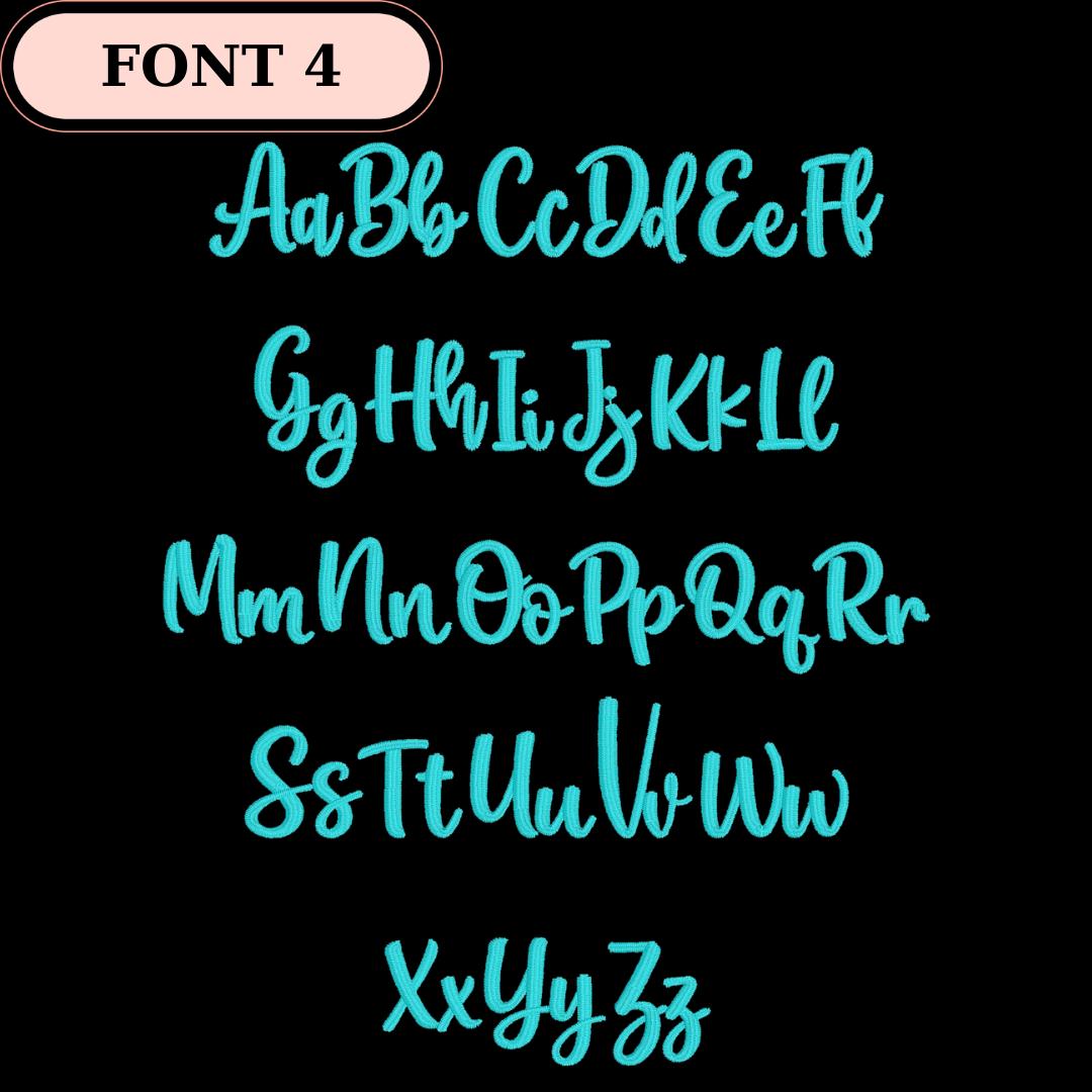 10 Embroidery Font Bundle - Handwritten Script and Block Alphabet ...