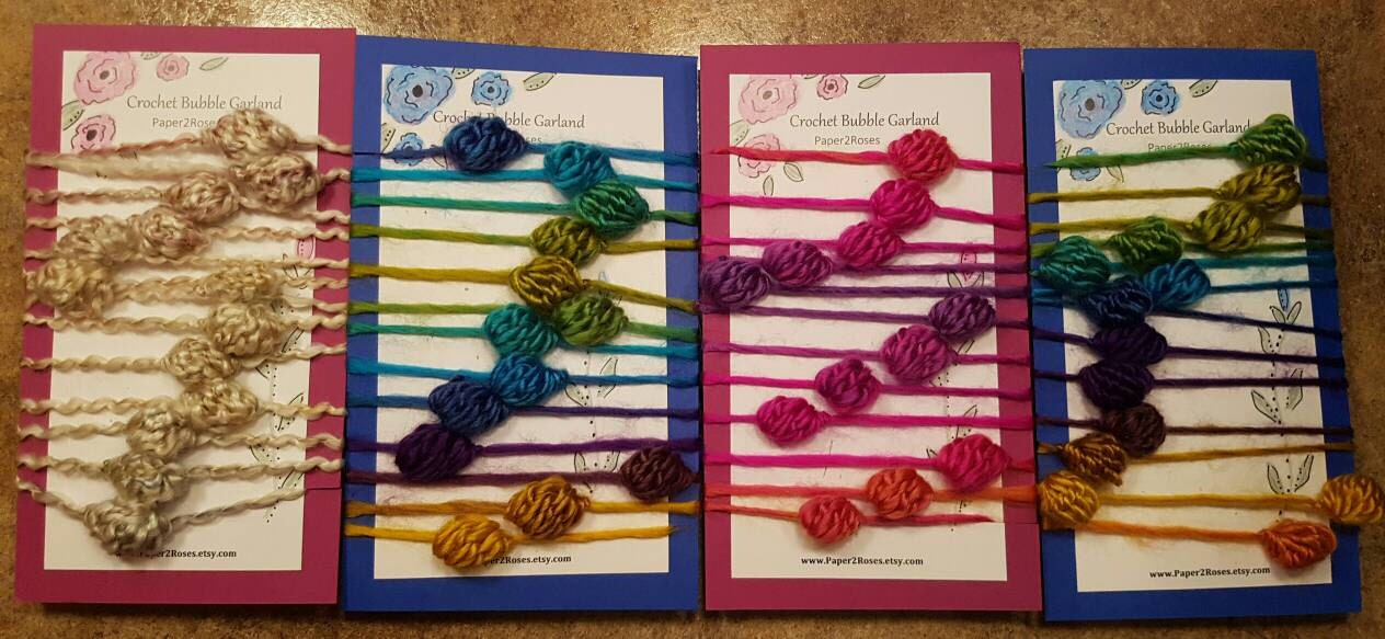 Popcorn Bubble Garland 3 Meters Choose Your Color Home Etsy Canada