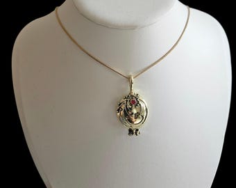 Collier CAGE Avec Oiseau - Porté Par ELENA Dans The Vampire Diaries - Marque Officielle - Occasion Très Bon État
