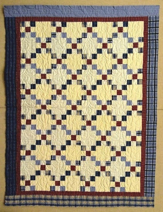 Magliette riciclate, modello Irish Chain Quilt, 57