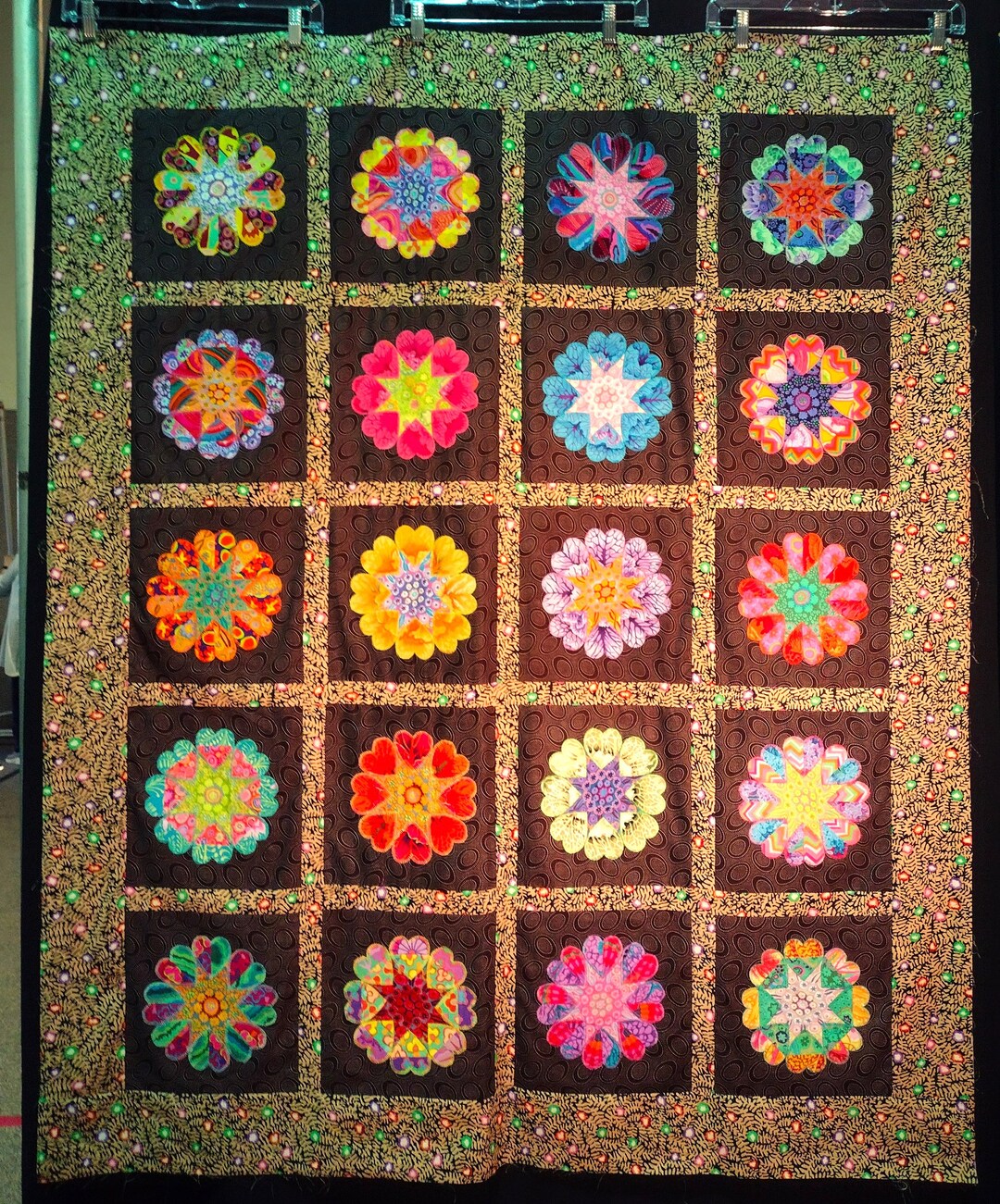 Digital Pieces of My Heart Machine Applique Quilt Pattern With 3 Design ...