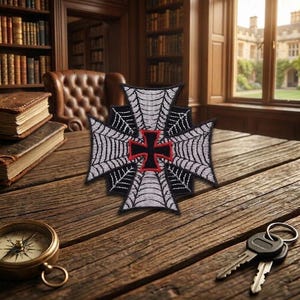Iron Cross Embroidered Patch