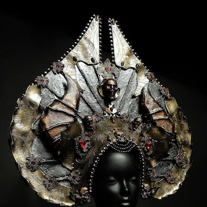 Ethnic Decorative Gothic CROWN KOKOSHNIK Handmade