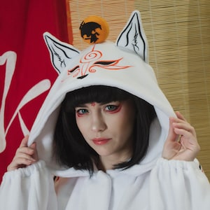 Custom White wolf kigurumi (adult onesie, pajama)
