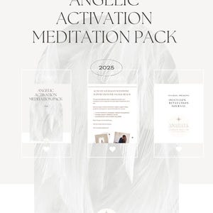 Angelic Activation Meditation Pack – Digital Download