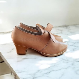 Low Heel Gray Dress Shoes