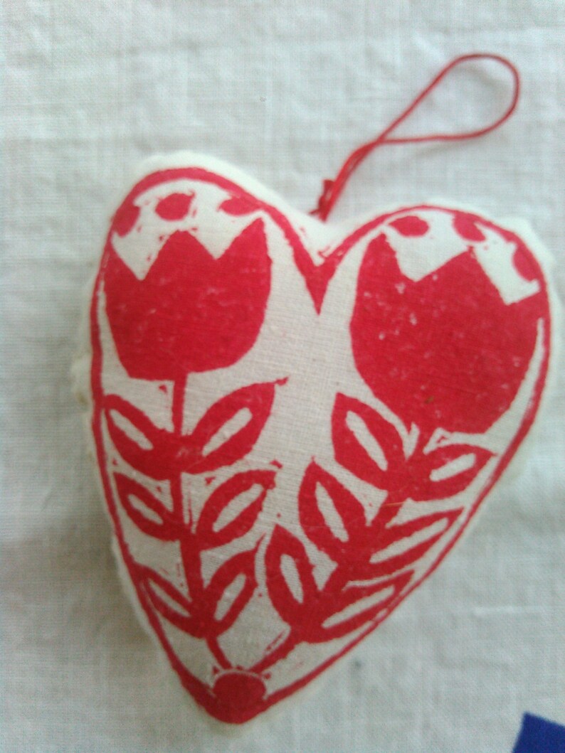 Flower Valentine Heart, Sachet, Valentine's day Tulips