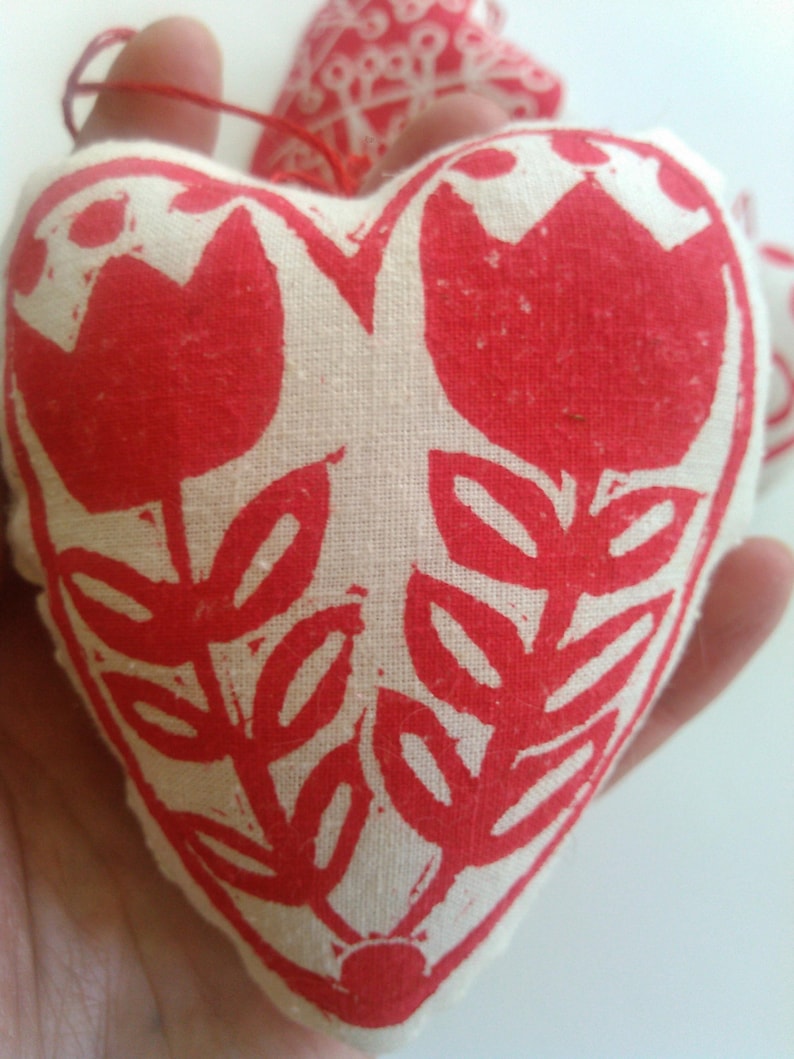 Flower Valentine Heart, Sachet, Valentine's day image 3