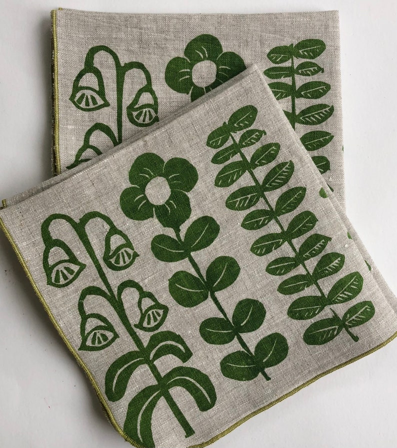 MOONTEAstudio Linen Cloth Napkins - Thumbnail 4