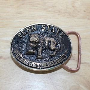 Penn State Belt Buckle
