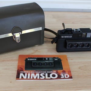 Nimslo 3d Camera - Etsy