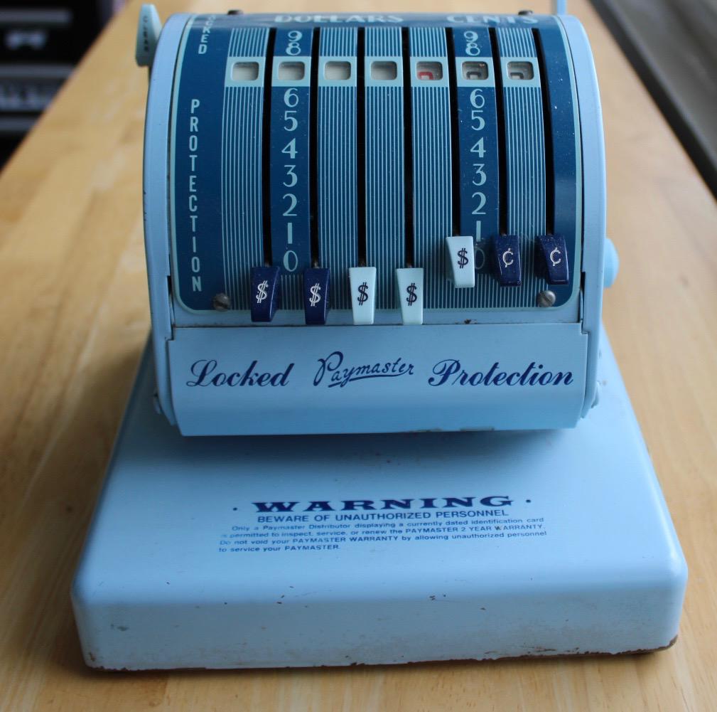 Vintage Paymaster - Etsy