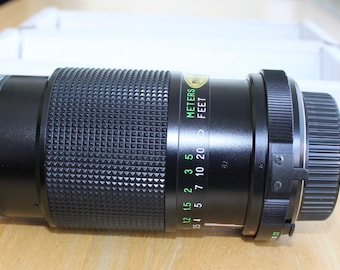 Vintage Vivitar 70-150mm Telephoto Zoom Lens – Minolta MD Mount & Hoya Filter