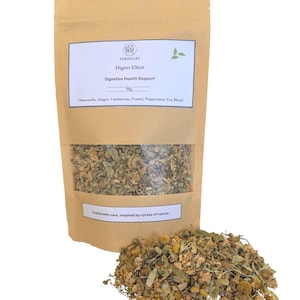 Digestive Support Herbal Tea: Bloating & Nausea Relief, Caffeine-Free