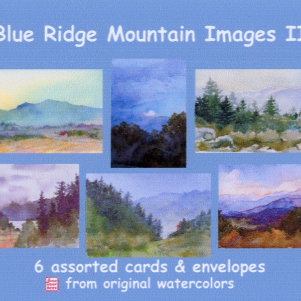 Boxed Cards - Blue Ridge Mountain Images II