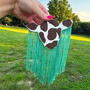 Fringed Cow Freshies | Gift For Her | Car Freshies | Air Freshener | Bulk | Smell Goods | Gifts