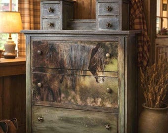 Cómoda para caballos para la entrada o el dormitorio