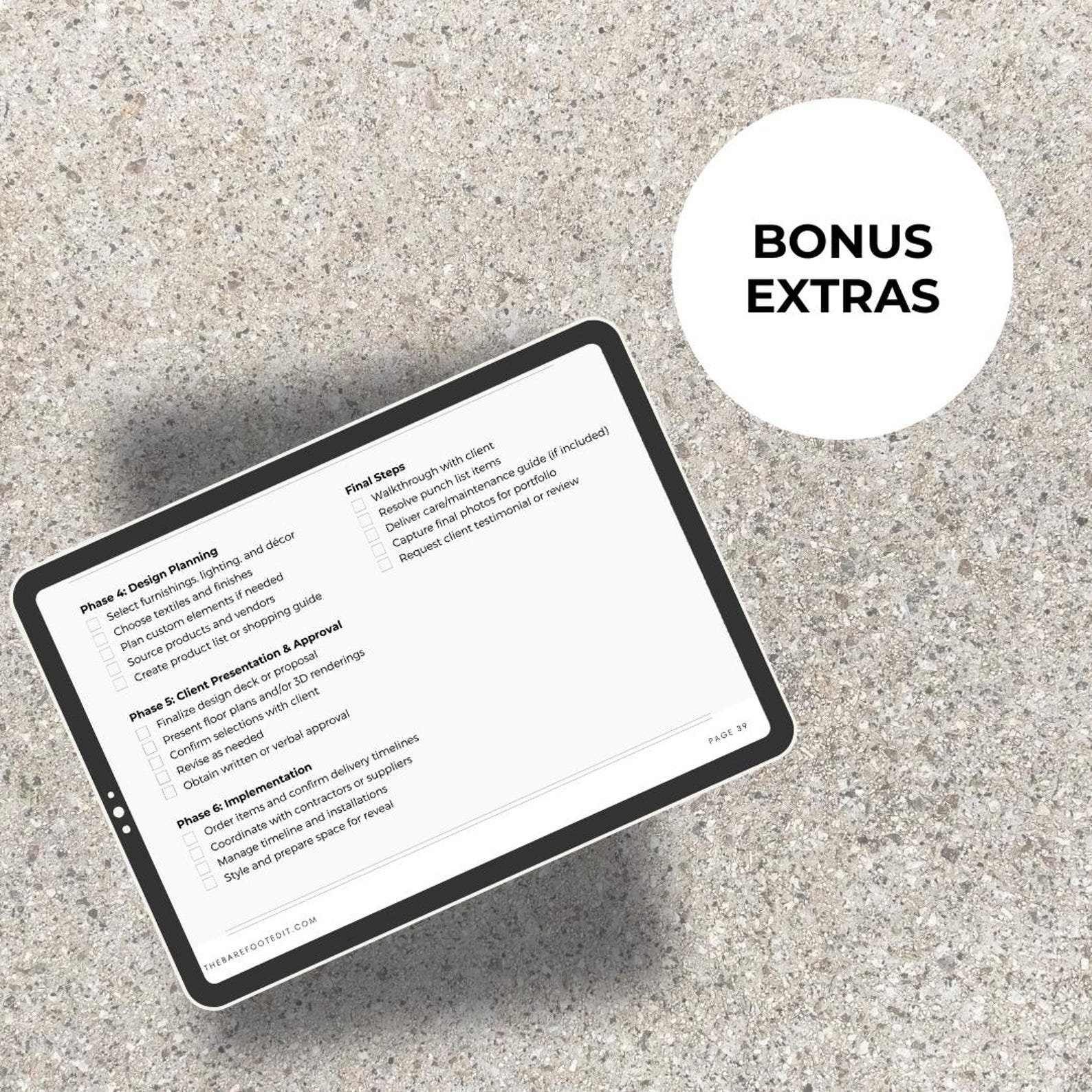 Minimalist Interior Design Client Presentation Canva Template (40 Pages ...